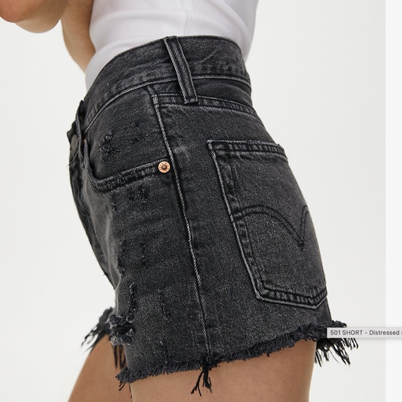 Levi's 501 Shorts - Picture 4 of 6